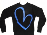 Show Love Black and Blue Sweatshirt