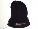 PK Donga Jeans Black and Gold Wooly Hat