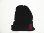 PK Black and Red Crest Logo Wooly