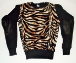 Patrick Kevin Tiger style Flat Fur Sweatshirt