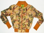 Patrick Kevin Unisex Floral Bomber Jacket